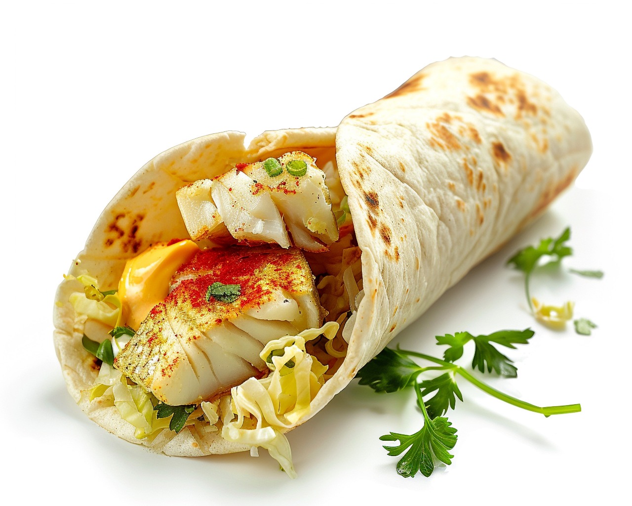 Fish Roti Wrap